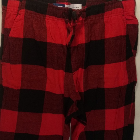 Old Navy Other - OLD NAVY COTTON FLANNEL RED & BLACK BUFFALO PRINT SLEEP PANTS